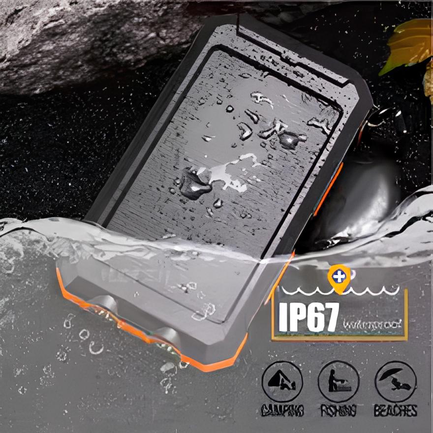 🌞 Solar Power Bank 80000mAh – Charge portable ultime